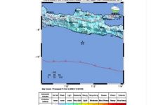 Gempa Magnitudo 6,4 Guncang Laut Selatan Pacitan