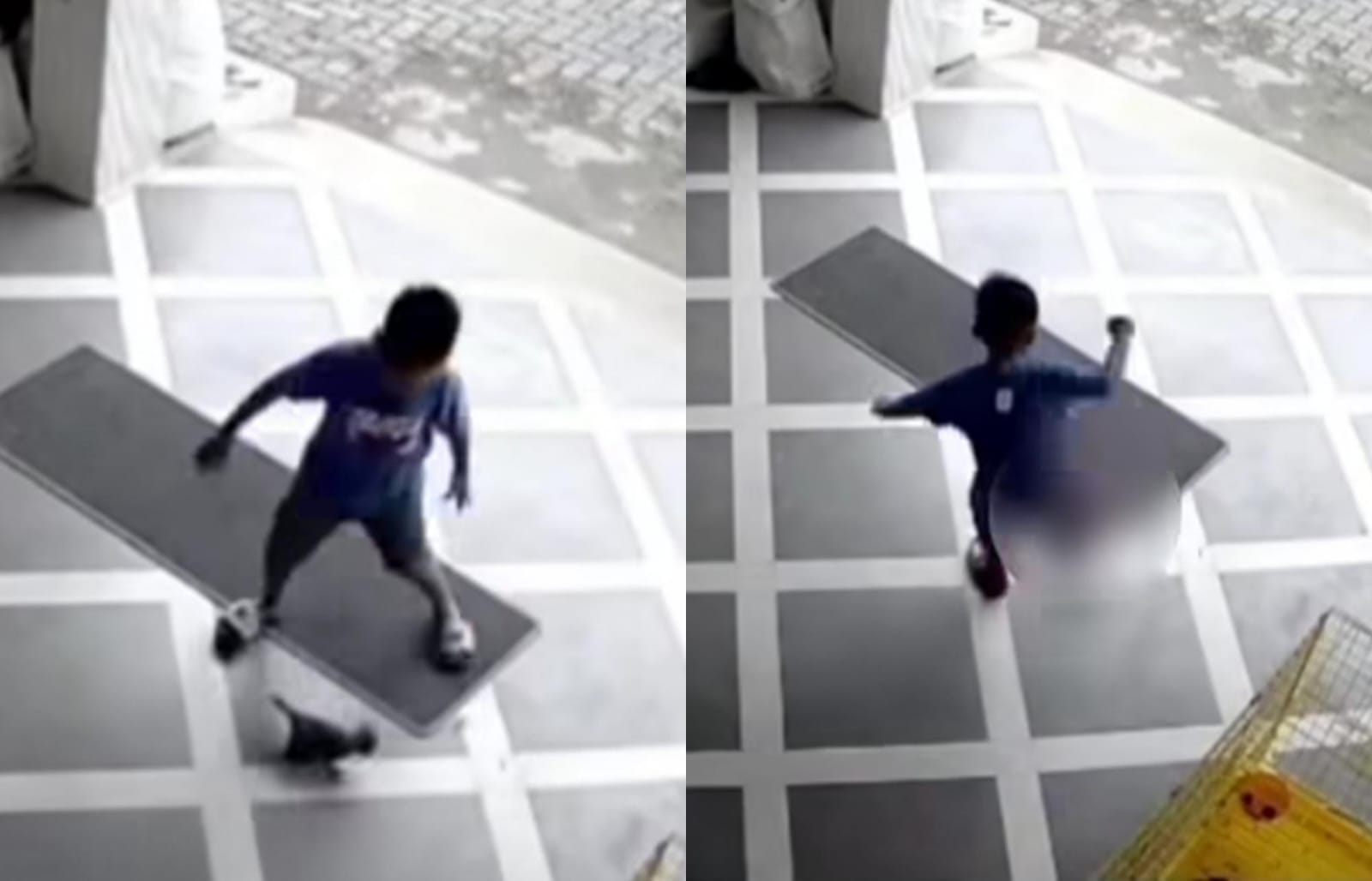Viral Anak Kecil Aniaya Kucing di Lumajang Terekam CCTV Injak hingga Dilempar, Netizen: Kecil dan Biadab