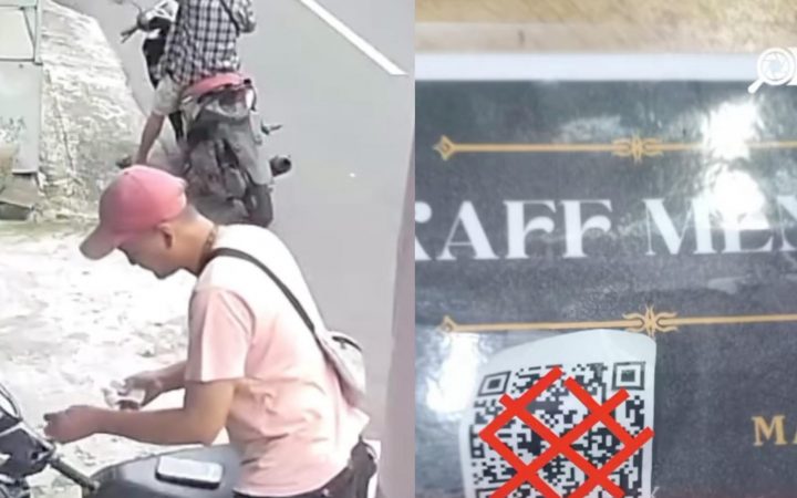 Viral Barcode Judi Online Ditempel di Warung Pasanggrahan Jaksel, Polisi Dalami Aksi Dua Pria