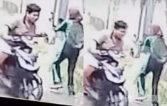 Viral Pelecehan Seksual Siswa SMA di Medan Johor Oleh Pria Bermotor Terekam CCTV, Netizen: Memprihatinkan!