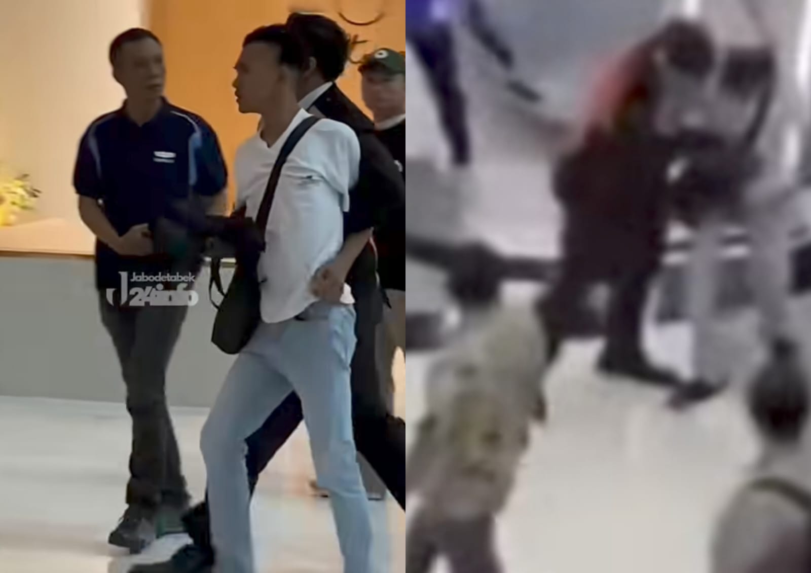 Pencurian HP di Mal Kembangan Jakbar Viral, Pelaku Ditangkap Sekuriti dan Berakhir Damai, Netizen: Malu-maluin Ih