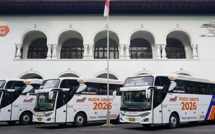 Mudik Gratis Pos Indonesia 2026 Dibuka