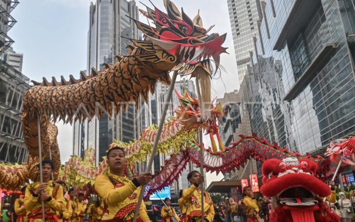 Jakarta Gelar Parade Imlek Nusantara 2026
