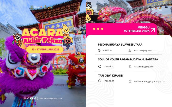Daftar Acara Akhir Pekan di Jakarta 14-17 Februari 2026