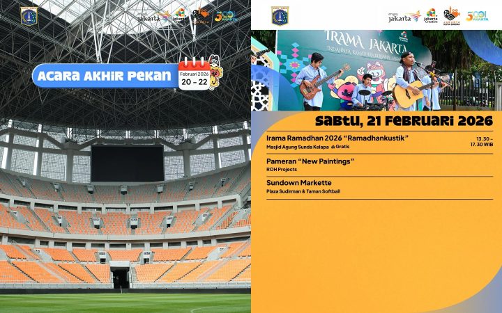 Daftar Event Jakarta Akhir Pekan 21-22 Februari 2026