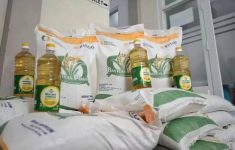 Bansos Beras 10 Kg dan Minyak Goreng