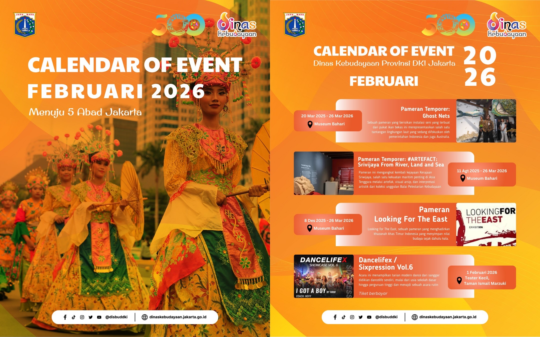 Daftar Event Seni Budaya Jakarta Februari 2026