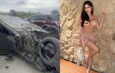 Kecelakaan Diva Siregar di Tol Jagorawi Diduga Microsleep, Mobil Terbalik hingga Ditabrak Truk