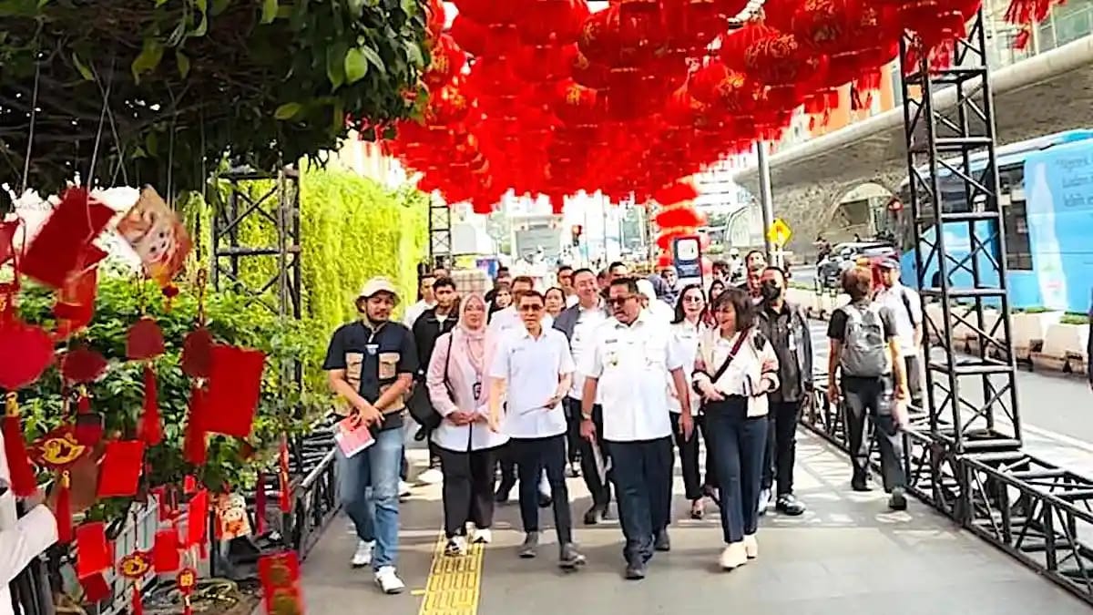 Festival Imlek Jakarta 2026 Digelar di Bundaran HI-Sudirman, Ada Simfoni Kolosal hingga Lomba Dekorasi Gedung!