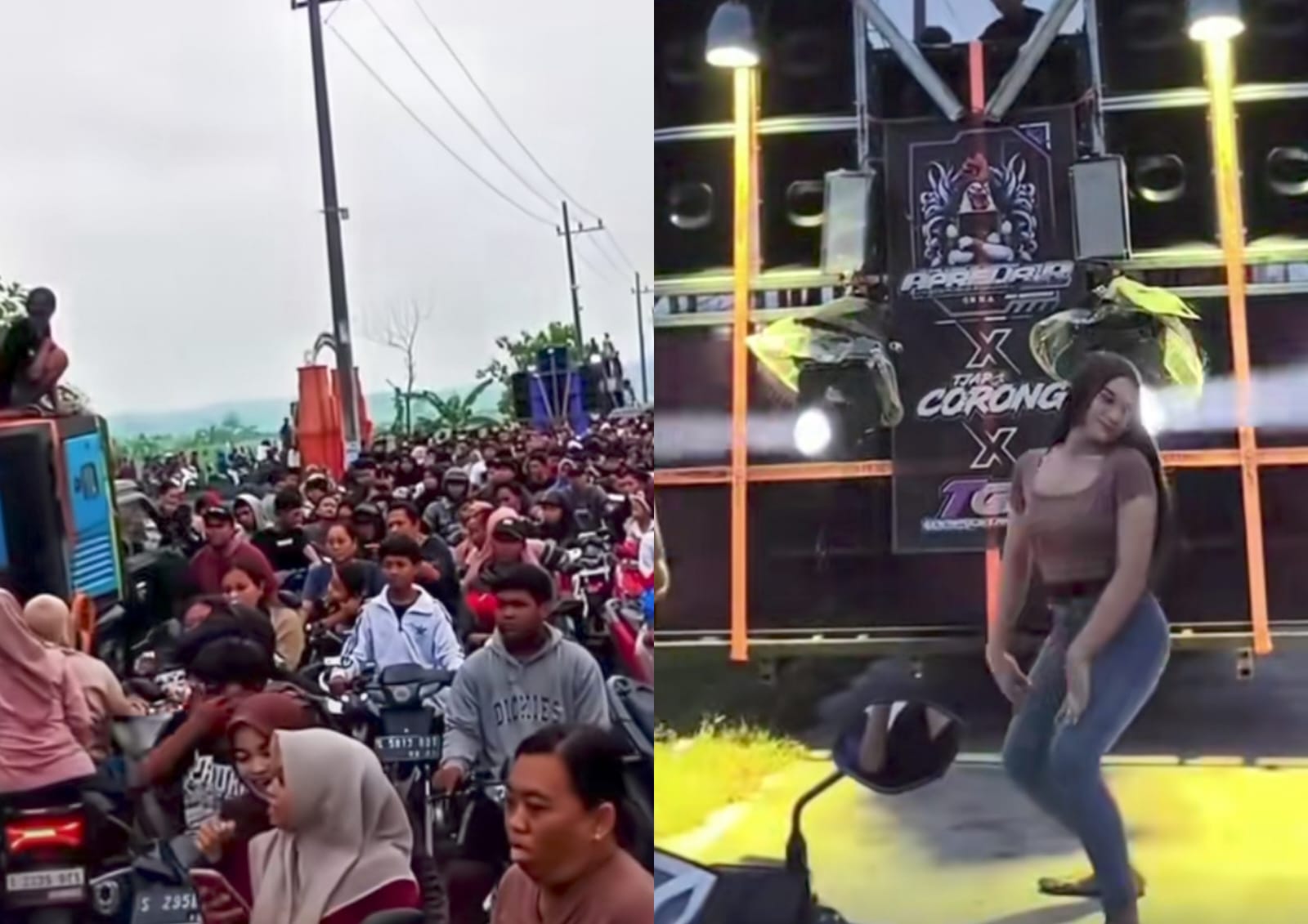 Viral Saur On The Road di Jombang Diwarnai Sound Horeng dan Penari Seksi, Polisi: Tanpa Izin