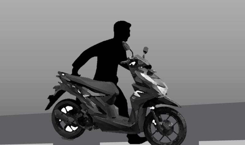 Maling Motor Bersenpi Rakitan Ditangkap Warga di Jaktim, Pelaku Terjatuh saat Kabur Bawa Curian