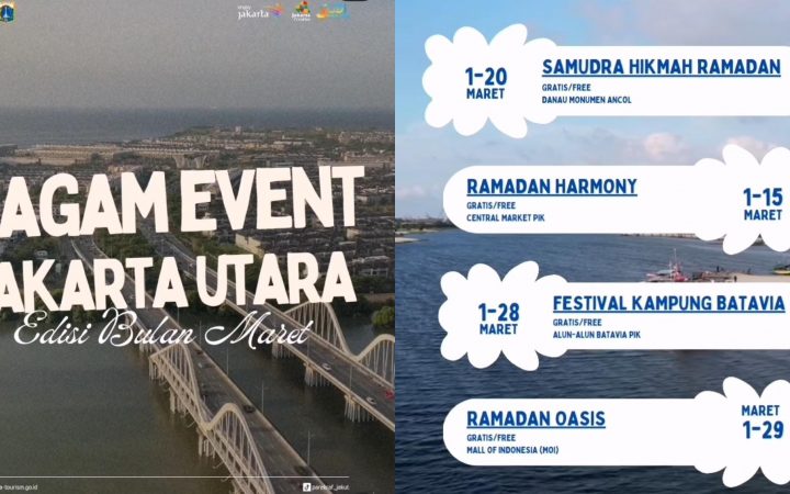 Daftar Event Jakarta Utara Edisi Maret 2026
