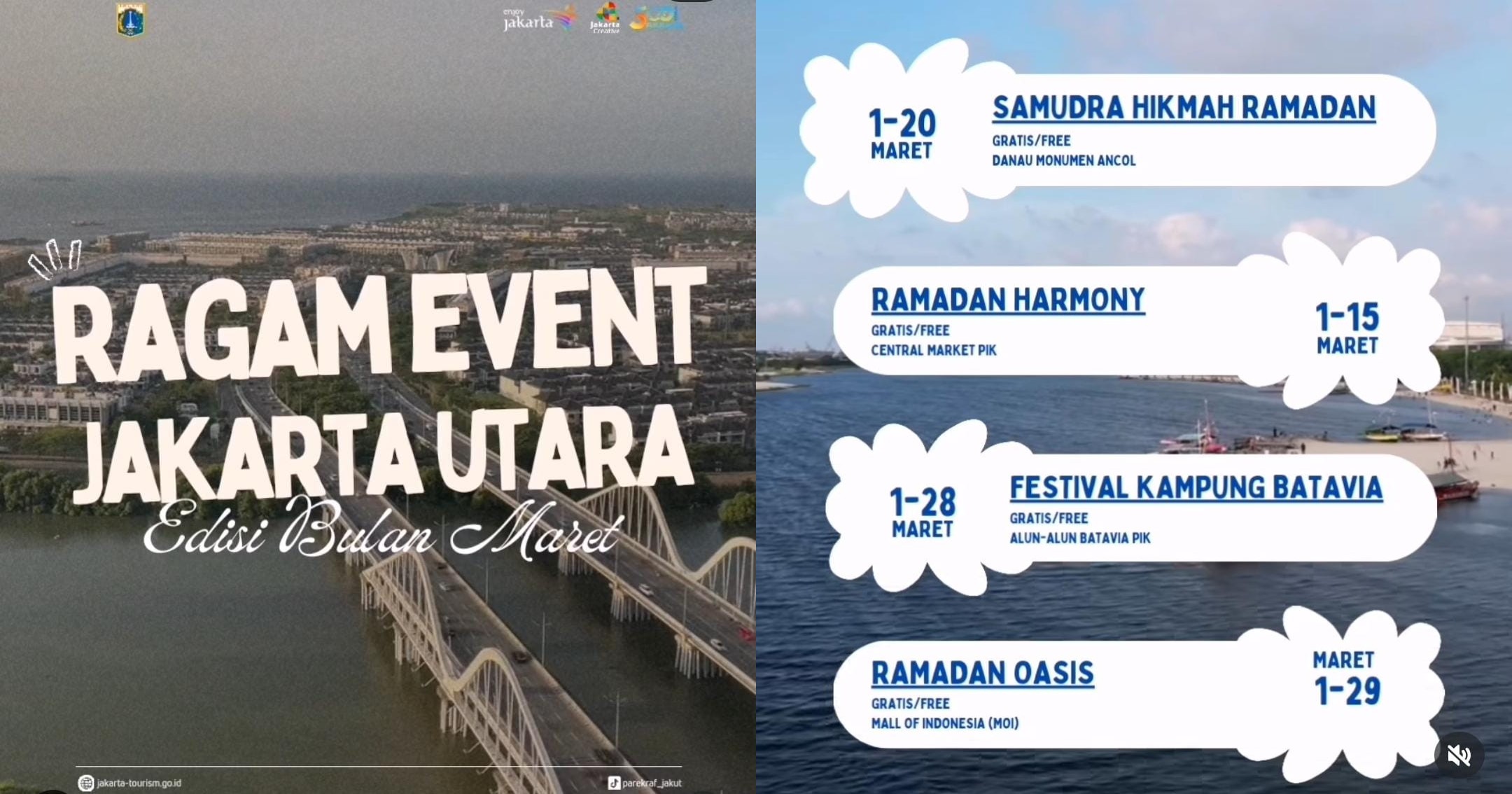 Daftar Event Jakarta Utara Edisi Maret 2026