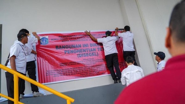 Lapangan Padel di Ancol dan Penjaringan Disegel Sudin CKTRP Jakut, Ternyata Belum Kantongi Perizinan