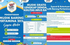 Syarat Daftar Mudik Gratis Pertamina, Resmi Dibuka Mulai Hari ini 3 Maret 2026