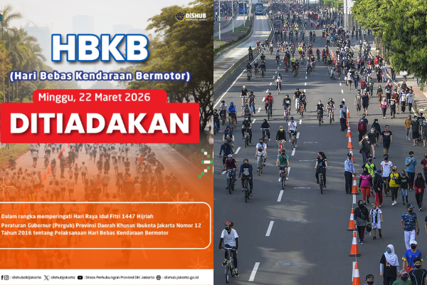 CFD Jakarta Ditiadakan Saat Libur Lebaran 22 Maret 2026, Ini Skema Lengkapnya!