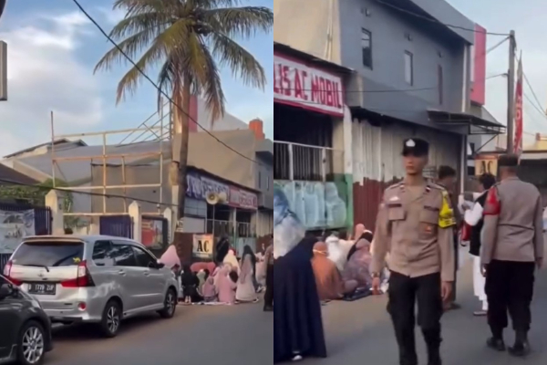 Ratusan Jemaah Muslim Depok Shalat Idul Fitri Hari Ini, Netizen: Di atas NU dan Muhammadiyah ada Depok!