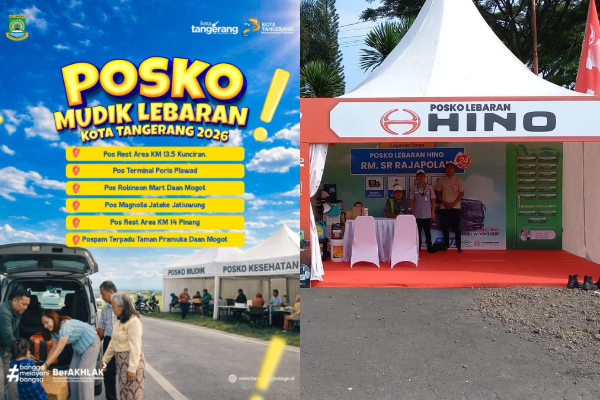 Daftar Lokasi Posko Mudik Operasi Ketupat Jaya 2026 di Kota Tangerang, Tersebar di 7 Titik Strategis