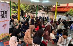 Kegiatan Buka Bersama dan Santunan Yatim di RPTRA Cempaka, Perkuat Kebersamaan Antar Warga