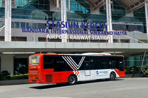 Daftar Titik Perhentian Bus Transjabodetabek Rute Blok M-Bandara Soetta, Total Ada 23 Halte