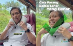 Jangan Sampai Salah, Begini Cara Pakai Bantal Leher yang Benar Saat Mudik Kata Menkes!