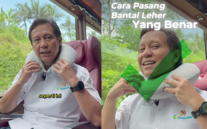 Jangan Sampai Salah, Begini Cara Pakai Bantal Leher yang Benar Saat Mudik Kata Menkes!