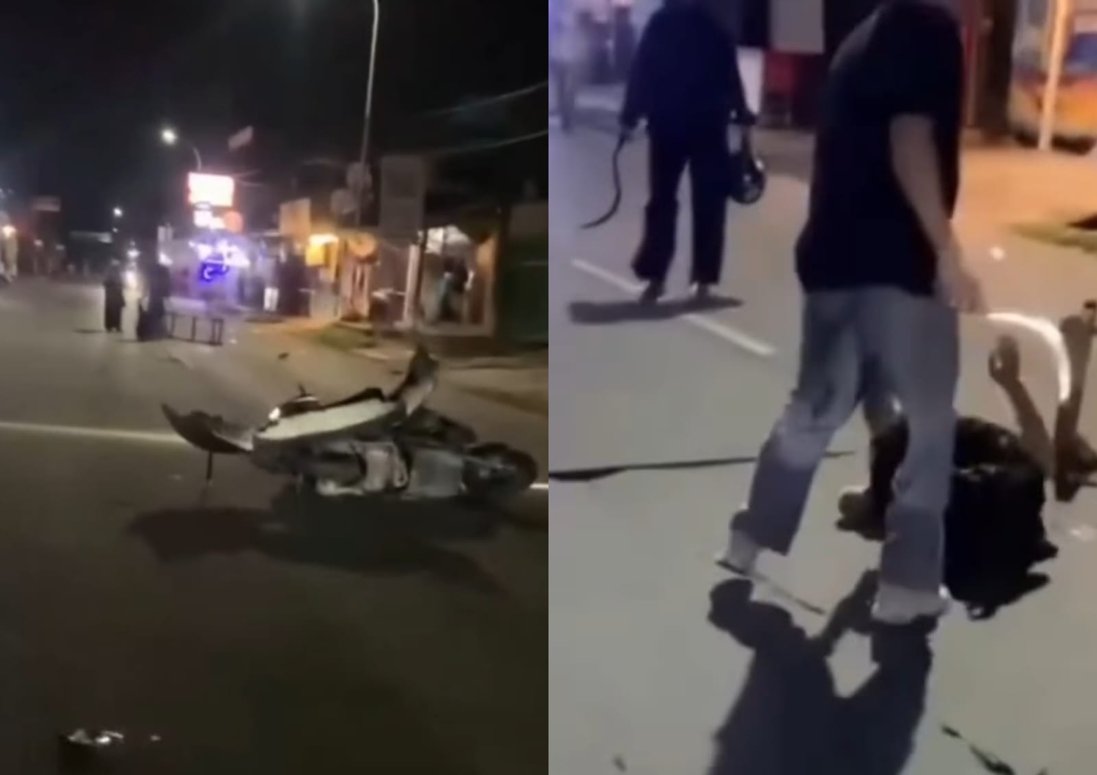 Viral Aksi Suami Gagalkan Begal di Bekasi Selamatkan Istri, Netizen: Mahkota Mu Sedang OTW King