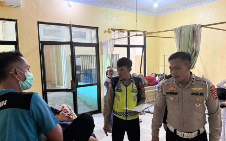 Bus Wisatawan Asal Bekasi Kecelakaan di Banten, 21 Penumpang Luka-luka