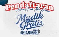 Mudik Gratis Kota Bekasi 2026 Dibuka 2-3 Maret, Cek Syarat, Jadwal, dan Rute Lengkapnya!