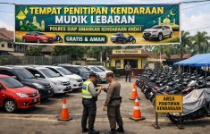 Polres Metro Bekasi Buka 17 Titik Penitipan Kendaraan Gratis untuk Pemudik, Ini Daftarnya!