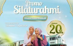 Arus Balik Lebih Santai, Tiket Kereta Jakarta Masih Banyak dan Diskon Hingga 20% Begini Caranya!