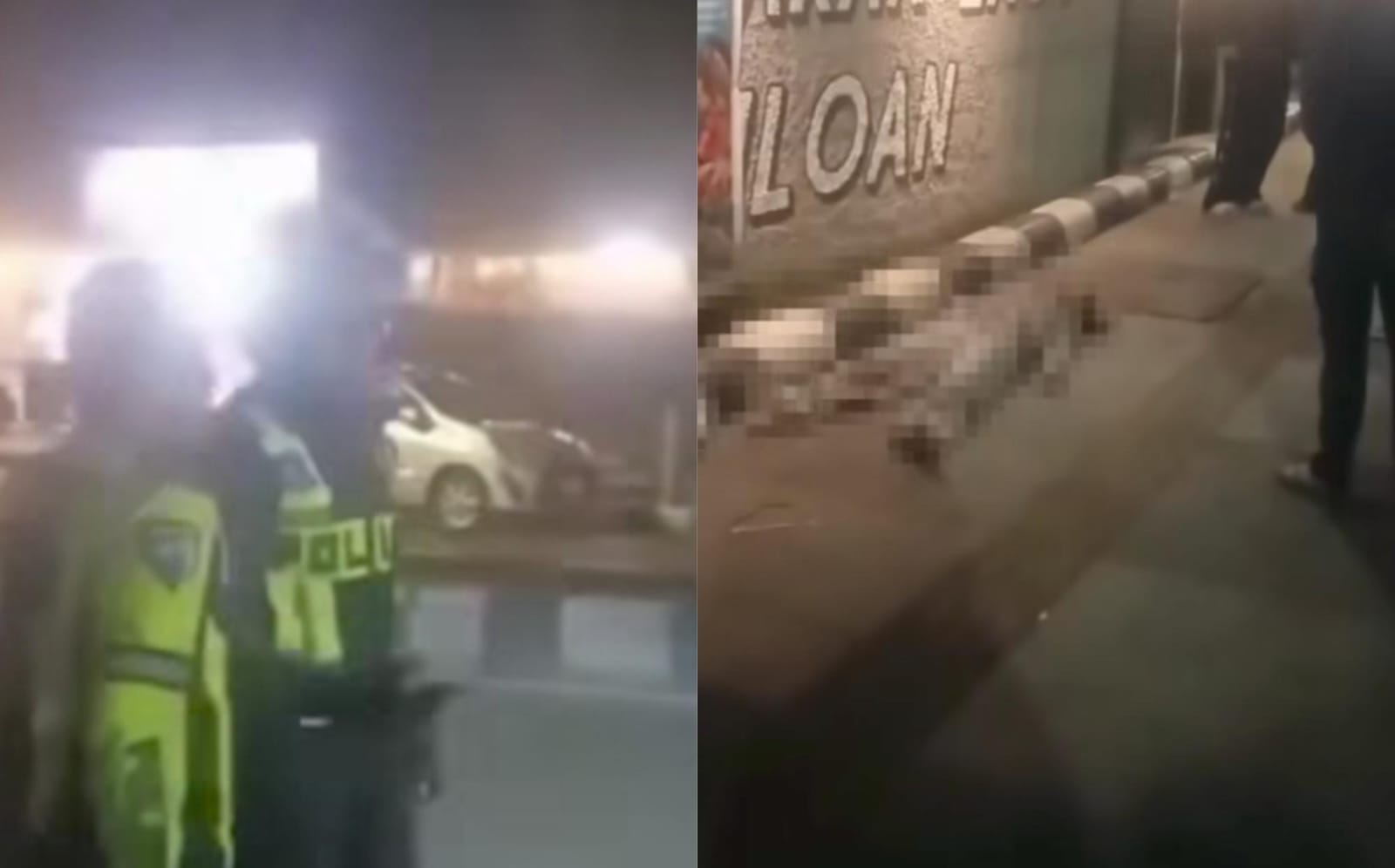 Pemotor Wanita Tabrak Pembatas Jalan di Bogor, Tergeletak hingga Alami Luka Dibagian Kepala