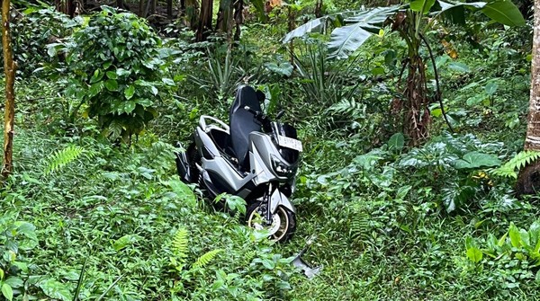 Gagal Curanmor! Maling Tinggalkan Motor Curian di Semak-semak Bogor Karena Mogok