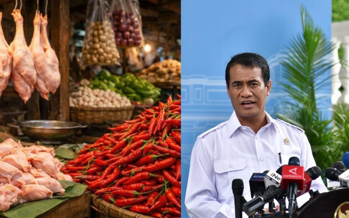 Harga Cabai Rawit Merah dan Daging Ayam Turun Nasional, Mentan: Tidak Boleh Ada Pelaku Usaha Mempermainkan Harga