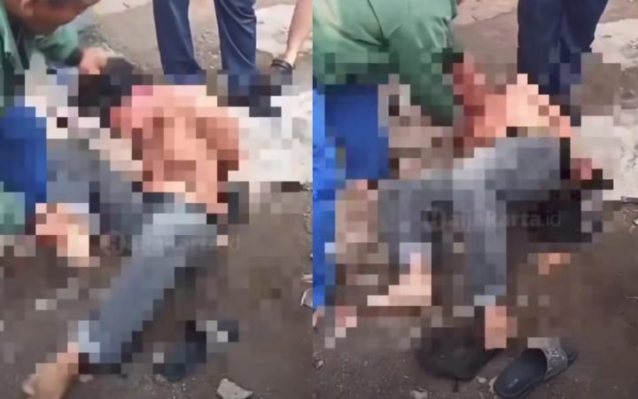 Viral Aksi Gagal Curanmor di Cakung, Pelaku Dikejar Warga hingga Satu Diangkap