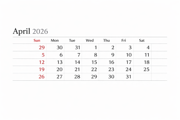 Daftar Libur April 2026