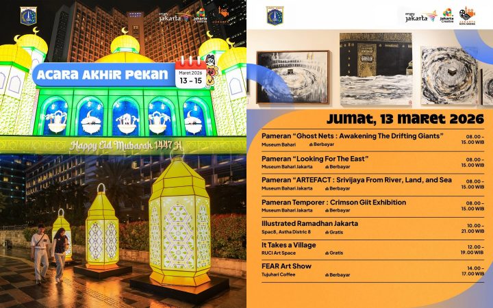 Daftar Acara Akhir Pekan di Jakarta 13–15 Maret 2026