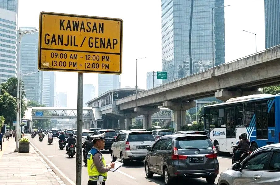 Ganjil Genap Jakarta Libur 18-24 Maret 2026
