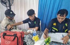 Jelang Operasi Ketupat, Personel Polisi di Jakut Diperiksa Kesehatan dan Diberi Vitamin
