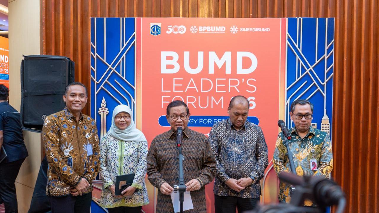 Pramono Minta BUMD Jakarta Berani Ekspansi, Jangan Hanya Jago Kandang