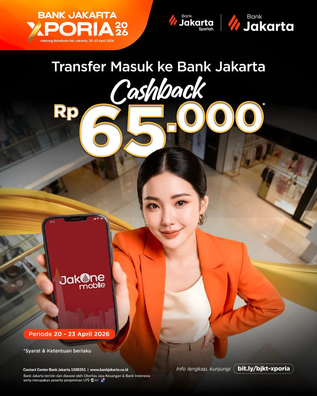 Bank Jakarta XPORIA 2026 Resmi Digelar