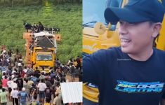 Truk Soundhoreg Hampir Terguling di Pati Gegera Gagal Menanjak, Netizen: Seninya di Mana Sih?