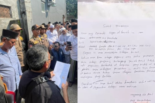 Rumah Doa di Tangerang Dibongkar Saat Jumat Agung, Disegel Gegara Tak Ada Izin