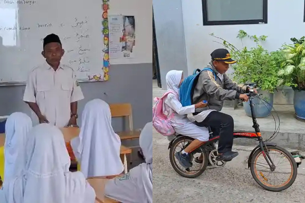 Perjuangan Guru Honorer Jakarta Bersepeda 10 Km Demi Tetap Mengajar: Gaji Rp2 Juta