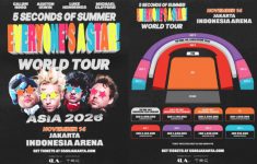 Konser 5 Seconds of Summer di Jakarta 2026, Catat Jadwal dan Daftar Harganya