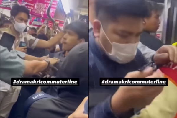 2 Pria Berkelahi dalam Gerbong KRL Viral di Medsos, Korban Alami Trauma Gegara Dilecehkan
