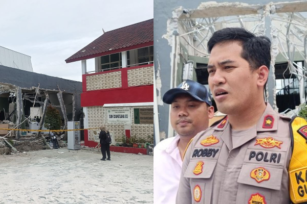 Imbas Lapangan Padel Meledak di Gunung Putri Bogor: Sekolah Rusak dan Siswa Belajar Daring