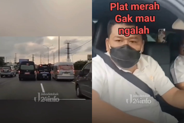 Mobil Dinas Diduga Halangi Ambulans di Serpong, Netizen: Mobil yang Dibayar Rakyat Belagu