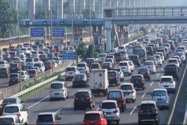 Uji Coba One Way Terowongan Jalan Desa Tapos Depok, Berlaku Mulai 7 Mei 2026