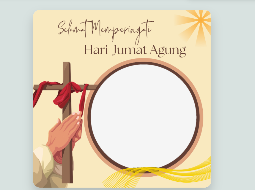 Link Twibbon Jumat Agung 2026